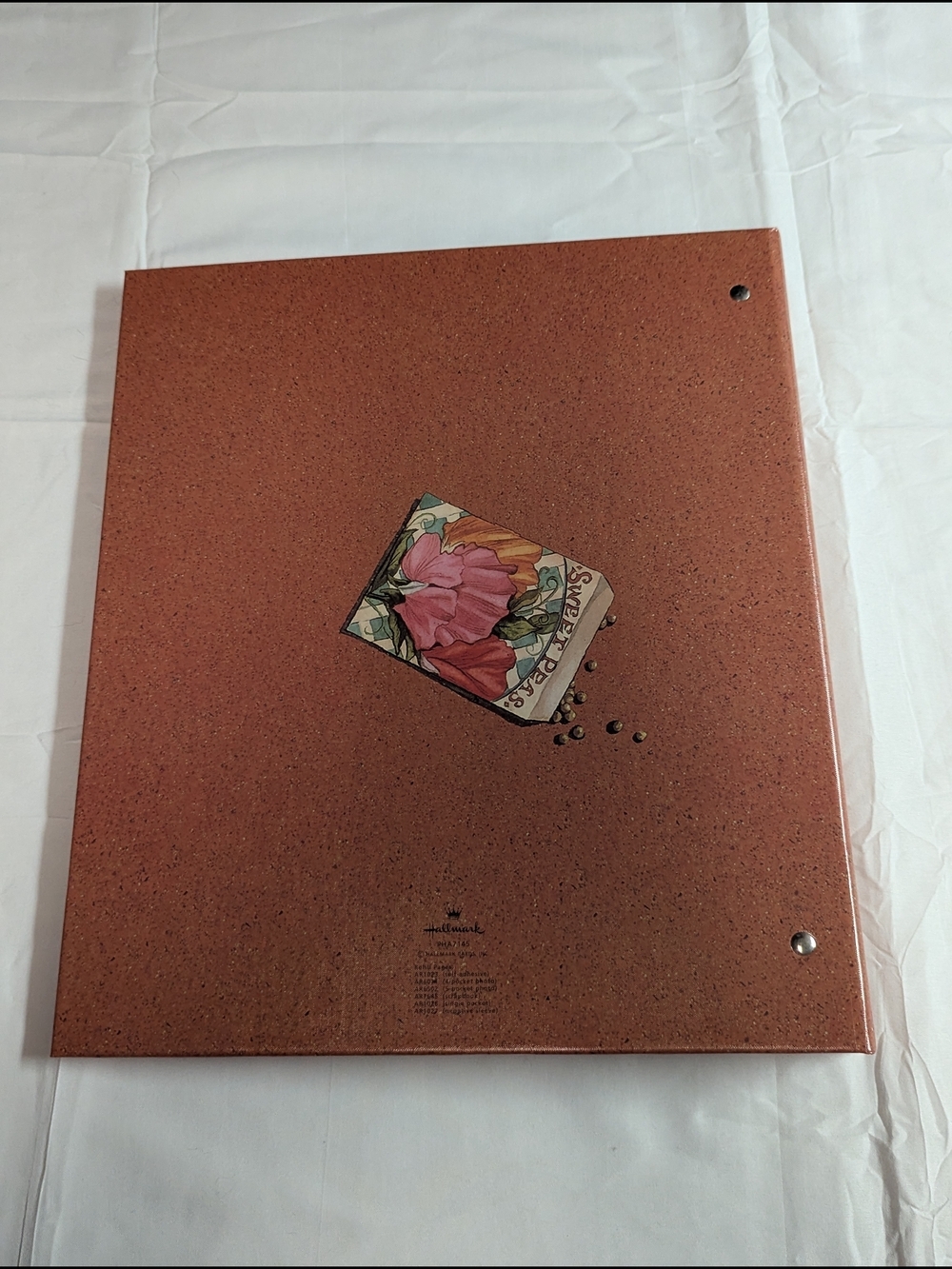Rare Vintage Hallmark Floral Seed Packet Photo Album - Cottagecore Aesthetic NWT - Picture 3 of 11